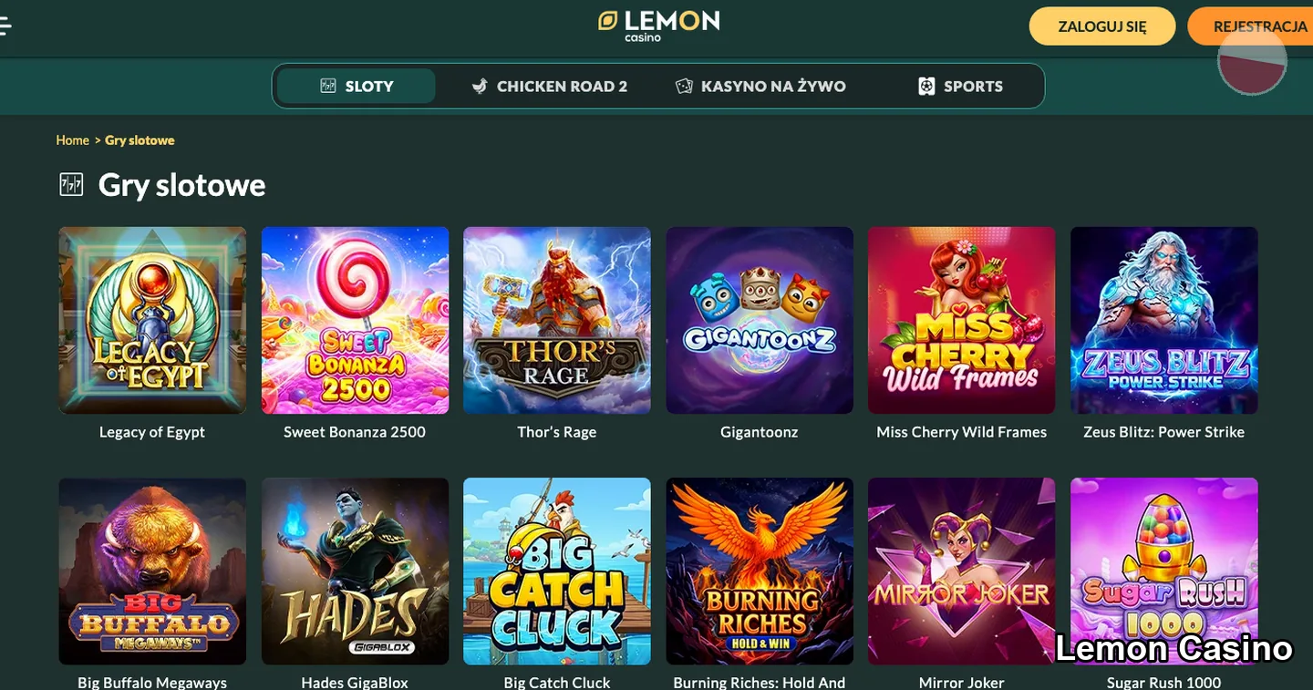 gry i automaty – Lemon Casino: wymagania sprzętowe dla Lemon Casino apl
